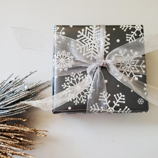 Holiday gift wrapping for jewelry gifts from Carrie Whelan Designs