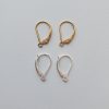 Lever back earrings in sterling silver or 14kt gold fill